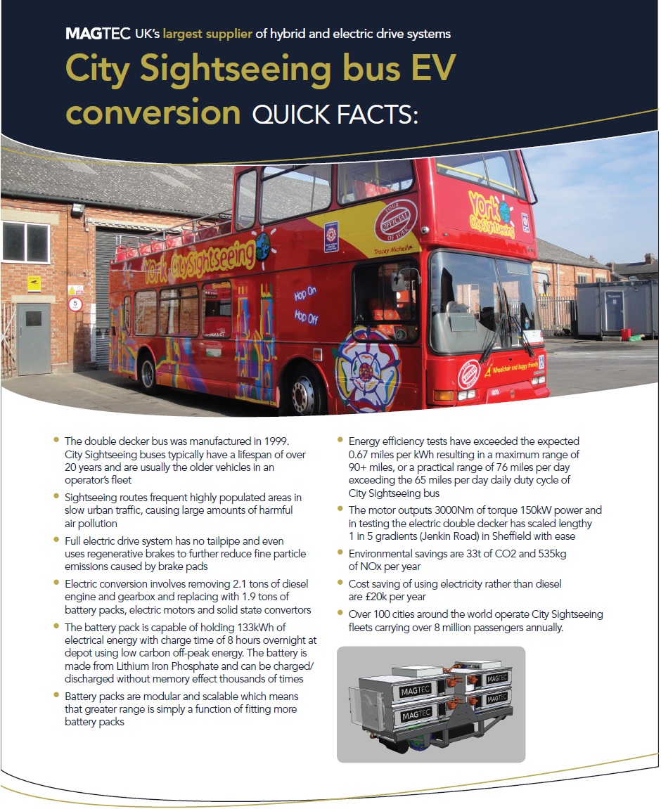 City Sightseeing Quick Facts